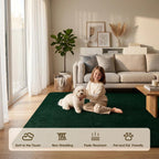 Fluffy Rugs Living Room Soft Shaggy Carpet