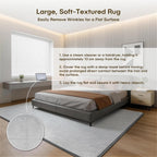 Fluffy Rugs Living Room Soft Shaggy Carpet