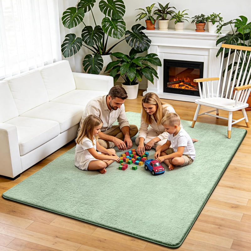 Fluffy Rugs Living Room Soft Shaggy Carpet