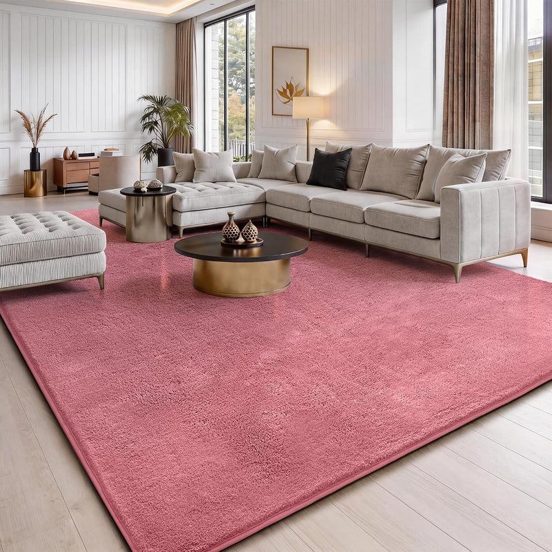 Fluffy Rugs Living Room Soft Shaggy Carpet
