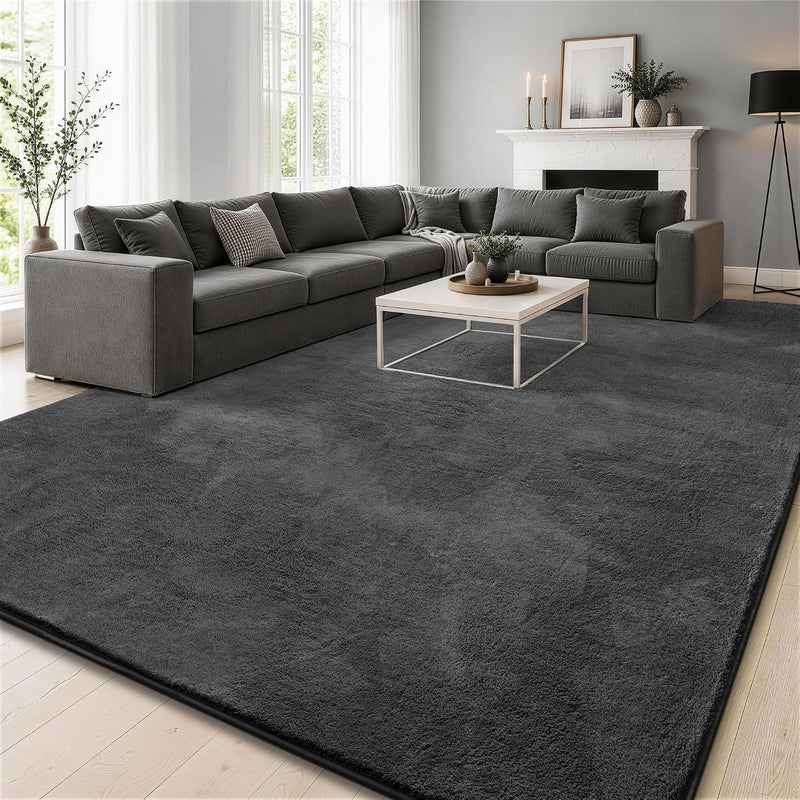 Fluffy Rugs Living Room Soft Shaggy Carpet