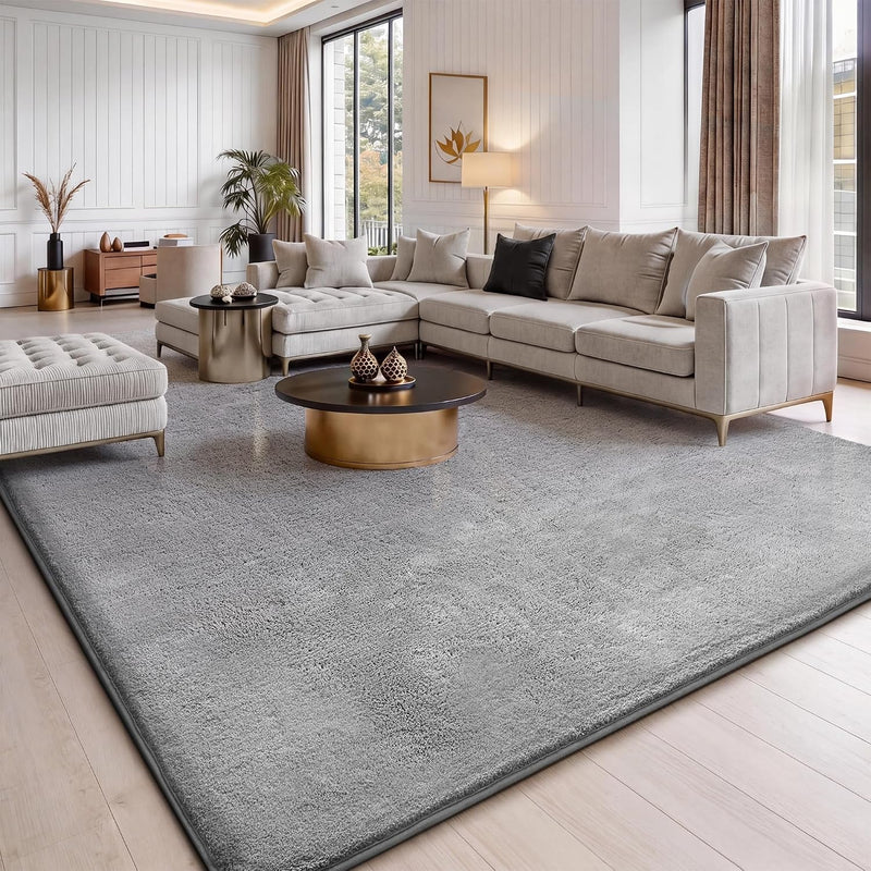 Fluffy Rugs Living Room Soft Shaggy Carpet