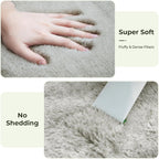 Fluffy Shaggy Rug for Living Room Bedroom