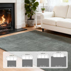 Fluffy Shaggy Rug for Living Room Bedroom