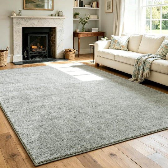 Fluffy Shaggy Rug for Living Room Bedroom