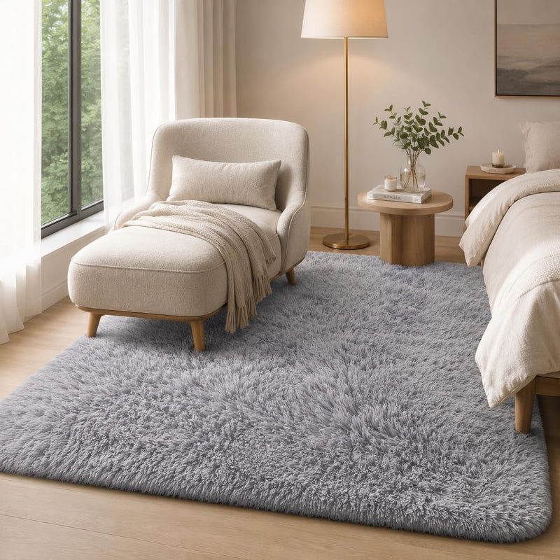 Fluffy Shaggy Rug Soft Plush Carpet