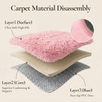 Fluffy Shaggy Rug Soft Plush Carpet