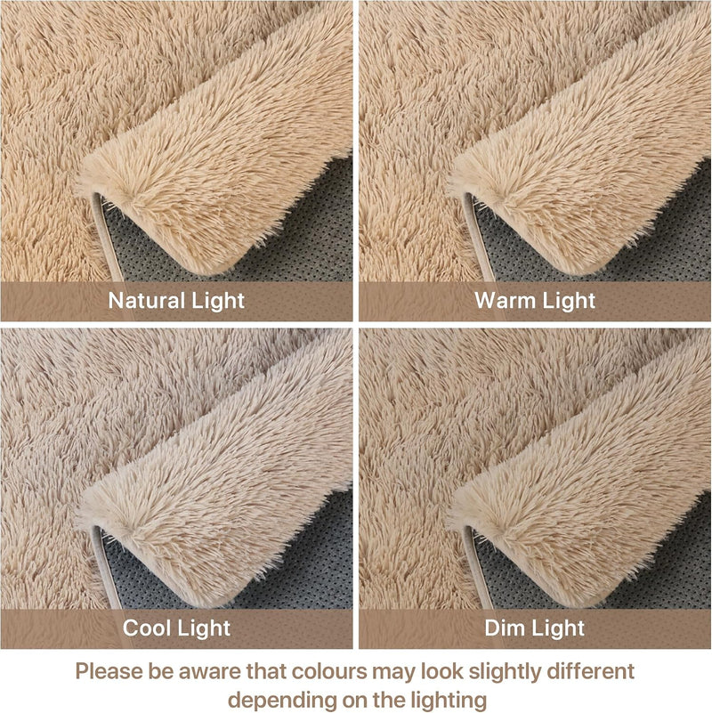 Fluffy Shaggy Rug Soft Plush Carpet