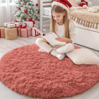 Fluffy Shaggy Rugs Living Room Large Anti Slip