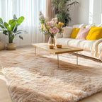 Fluffy Shaggy Rugs Living Room Large Anti Slip