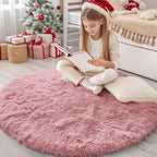 Fluffy Shaggy Rugs Living Room Large Anti Slip