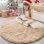 Fluffy Shaggy Rugs Living Room Large Anti Slip