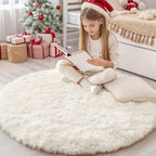 Fluffy Shaggy Rugs Living Room Large Anti Slip
