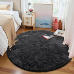 Fluffy Shaggy Rugs Living Room Large Anti Slip