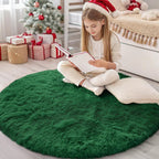 Fluffy Shaggy Rugs Living Room Large Anti Slip