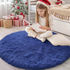 Fluffy Shaggy Rugs Living Room Large Anti Slip