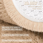 Fluffy Shaggy Rugs Living Room Large Anti Slip