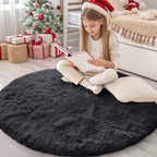 Fluffy Shaggy Rugs Living Room Large Anti Slip