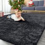 Fluffy Shaggy Rugs Living Room Large Anti Slip