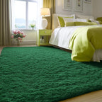 Fluffy Shaggy Rugs Living Room Large Anti Slip
