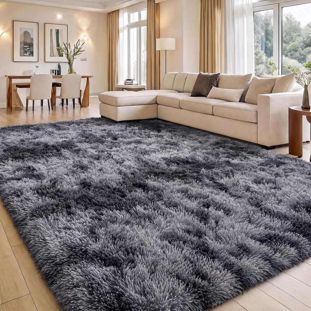 Fluffy Shaggy Rugs Living Room