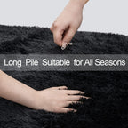 Fluffy Shaggy Rugs Living Room Non Slip Soft