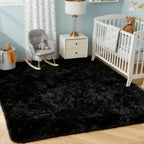 Fluffy Shaggy Rugs Living Room Non Slip Soft