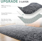 Fluffy Shaggy Rugs Living Room Non Slip Soft