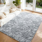 Fluffy Shaggy Rugs Living Room Non Slip Soft