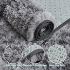 Fluffy Shaggy Rugs Living Room Non Slip Soft