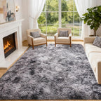 Fluffy Shaggy Rugs Living Room Non Slip Soft
