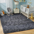 Fluffy Shaggy Rugs Living Room Non Slip Soft