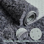 Fluffy Shaggy Rugs Living Room Non Slip Soft