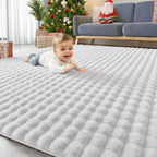 3d Bubble Washable Large Rugs Living Room