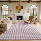 3d Bubble Washable Large Rugs Living Room