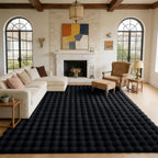 3d Bubble Washable Large Rugs Living Room