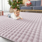 3d Bubble Washable Large Rugs Living Room