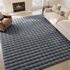3d Bubble Washable Large Rugs Living Room