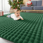 3d Bubble Washable Large Rugs Living Room