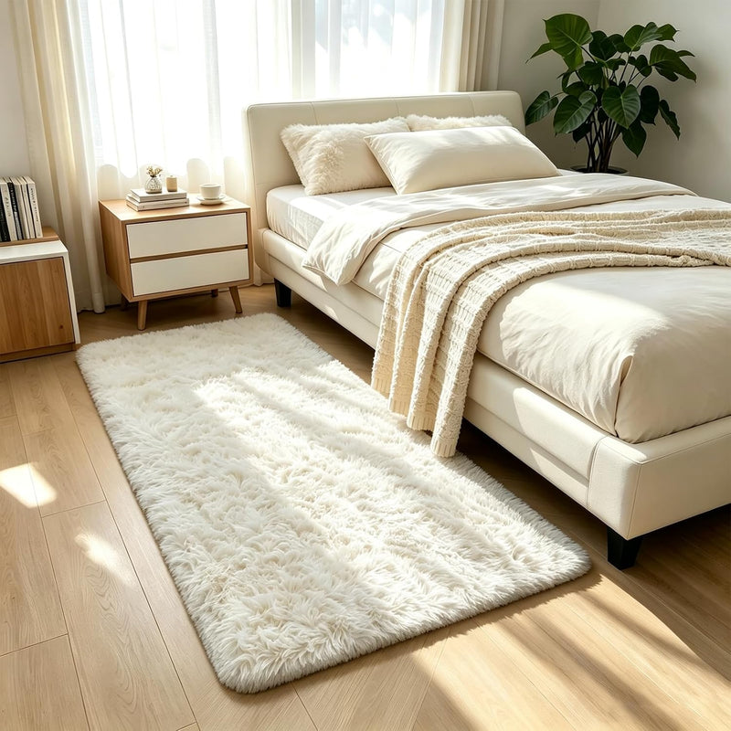 Fluffy Thick Large Rugs Living Room
