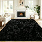 Fluffy Thick Large Rugs Living Room