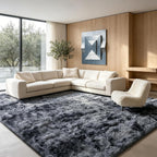 Fluffy Thick Large Rugs Living Room