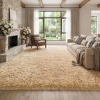 Fluffy Thick Large Rugs Living Room