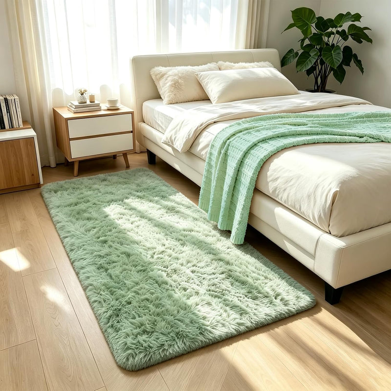 Fluffy Thick Large Rugs Living Room