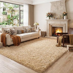 Fluffy Thick Large Rugs Living Room