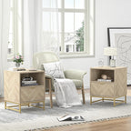 Bedside Table with 2 Drawers Nightstand for Bedroom