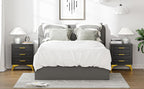 Bedside Table with 2 Drawers Nightstand for Bedroom