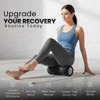 Foam Roller with 3 Resistance Level Bands Lightweight