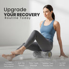 Foam Roller with 3 Resistance Level Bands Lightweight