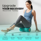 Foam Roller with 3 Resistance Level Bands Lightweight
